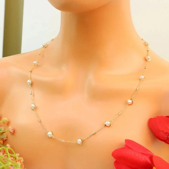 "New Beautiful Design Necklace Chain for Women/Girls, Gift, N608 - Picture 3 of 10